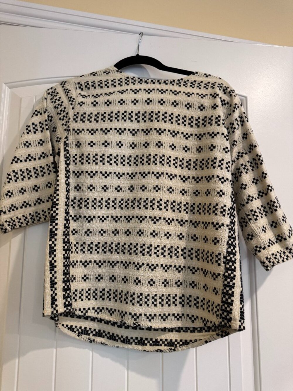 Ace and Jig Black and White top XS